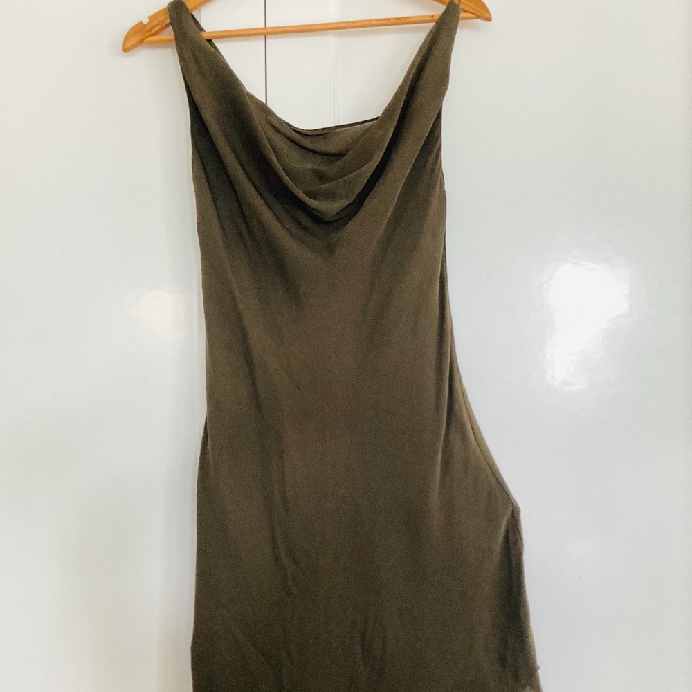 Haute Hippie Gorgeous Green Midi Length Dress